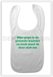 Slabbetje voor papa