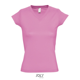 T-shirt V hals Moon