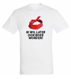 Kindert Tshirt IK WIL BOER WORDEN