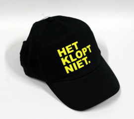 Cap HET KLOPT NIET