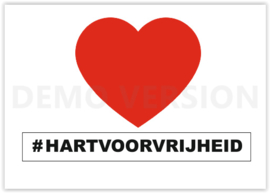 Letters   #HARTVOORVRIJHEID