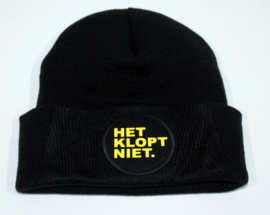 Beanie HET KLOPT NIET