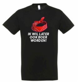 Kindert Tshirt IK WIL BOER WORDEN