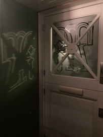 Raamblindering decoratie