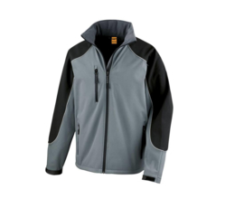 Hooded softshell jas