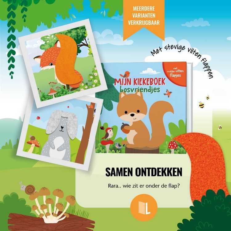 Mijn kiekeboek - Bosvriendjes
