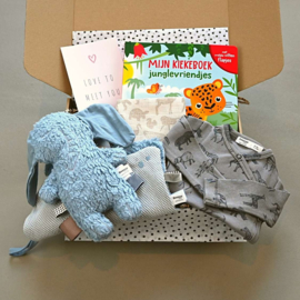 Baby Cadeaubox Jongen | Wolken Groot