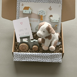 Baby Cadeaubox Neutraal | Boerderij Mini