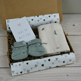 Brievenbus Kraamcadeautje | Groen