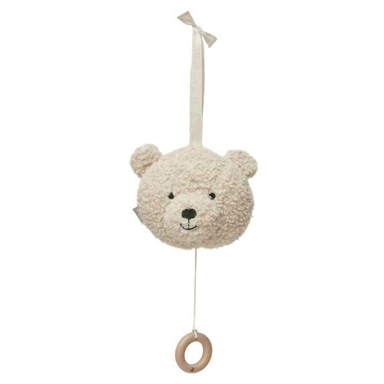 Jollein Muziekhanger - Teddy Bear - Naturel