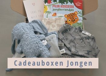 Ontdek onze Baby Cadeauboxen voor jongens
