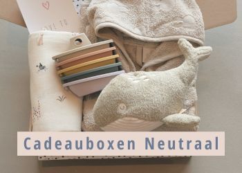 Ontdek onze neutrale baby cadeauboxen