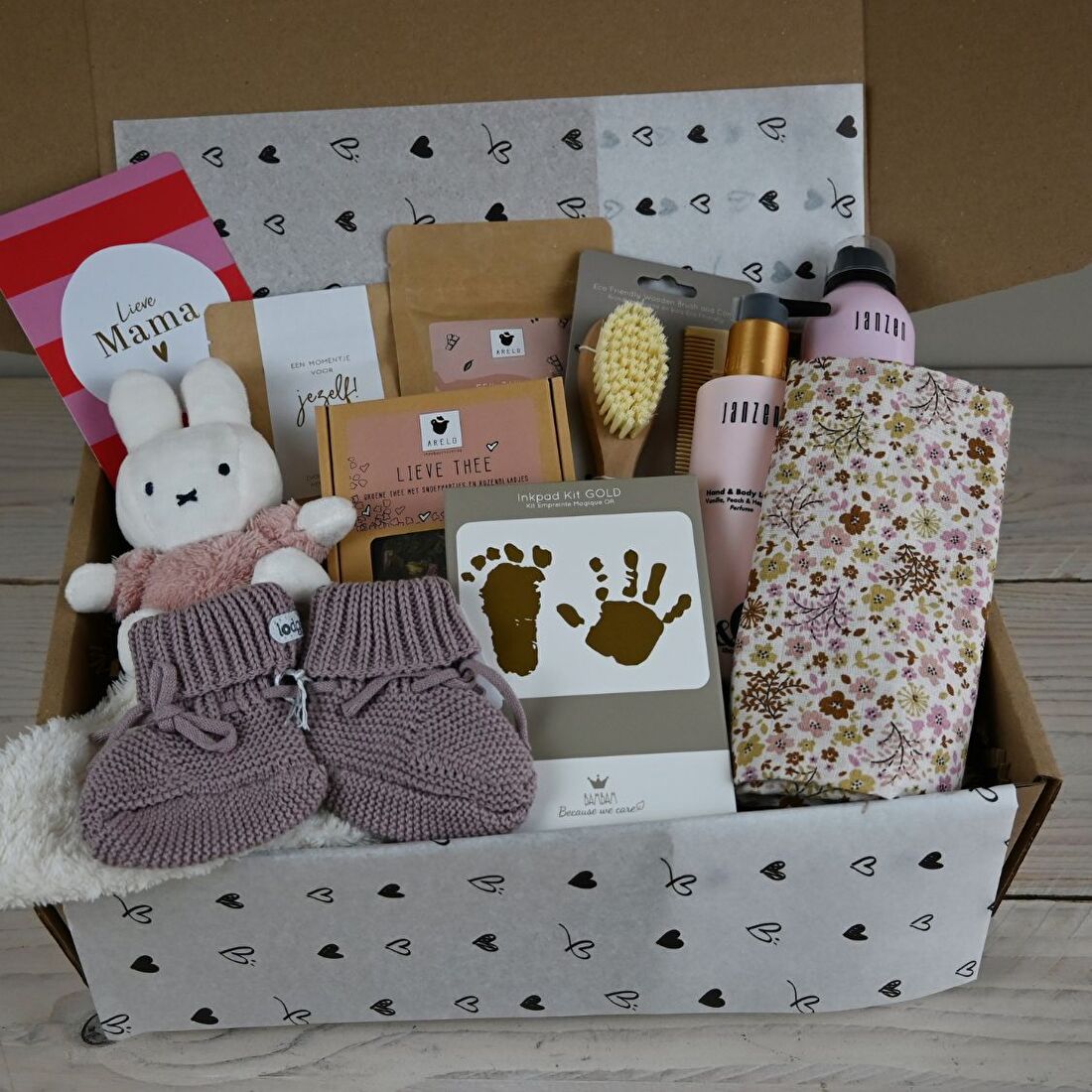 Cadeaubox 1 met Inkpad Gold