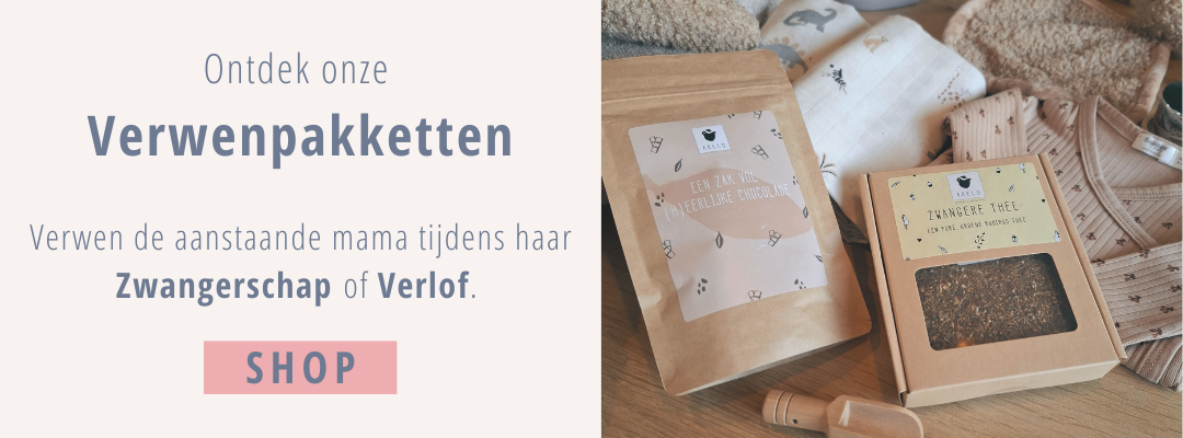 Ontdek onze Verwenpakketten - Verwen de aanstaande mama tijdens haar zwangerschap of verlof