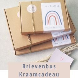 Verstuur een Brievenbus Kraamcadeau om de kersverse ouders te verrassen