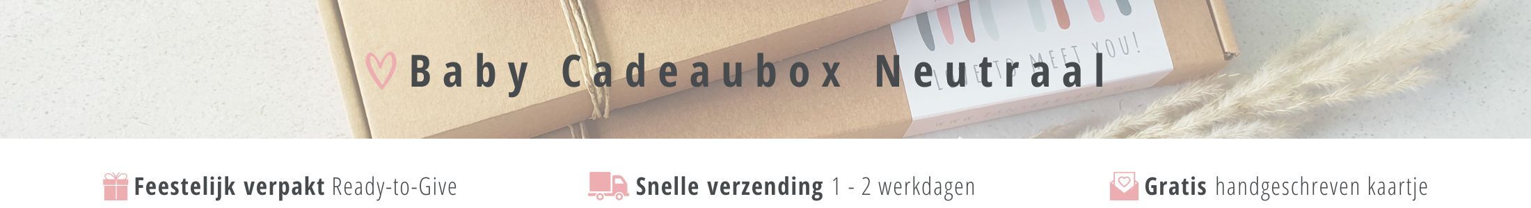 Jans Babybox - Baby Cadeauboxen Neutraal
