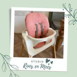 Stokke Steps kussenset - wafelstof - klei roze