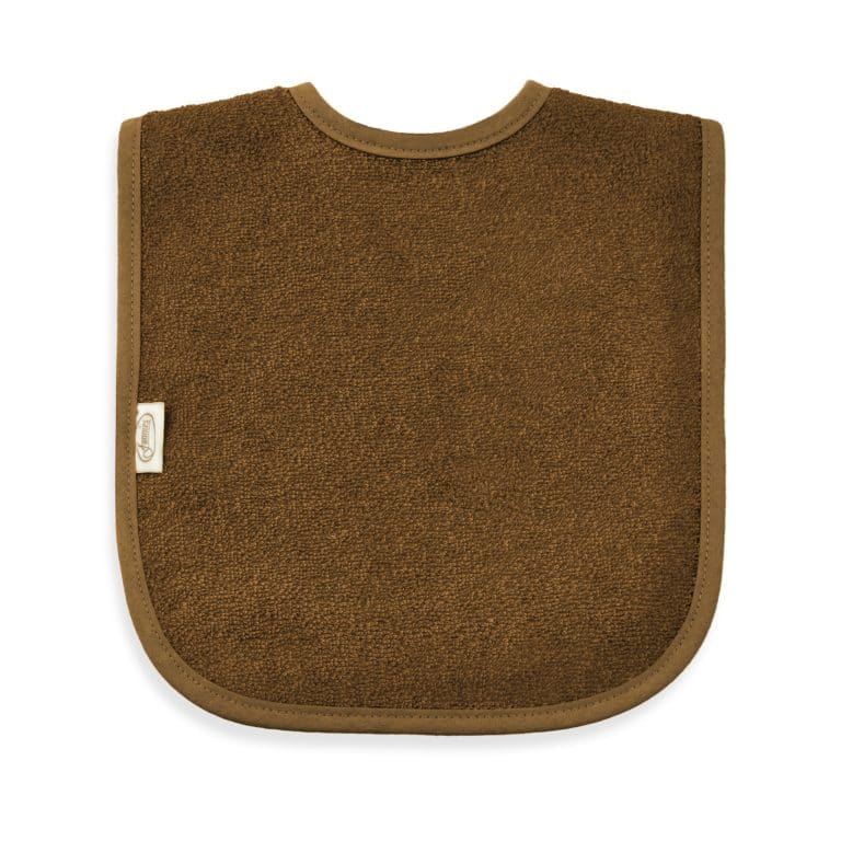 Katoenen slab - uni brown clay