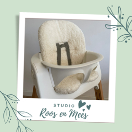 Stokke Steps kussenset - teddy stof - ecru