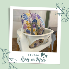stokke Steps kussenset - decoratiestof - tropische bladeren