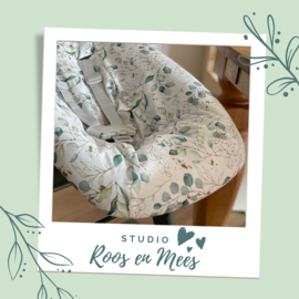 Tripp Trapp newbornset hoes - katoen - aquarel eucalyptus bladeren