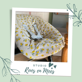 Tripp Trapp newbornset hoes - decoratiestof - citroentjes