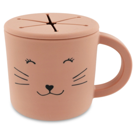 Siliconen snackbeker - Trixie Mrs. Cat