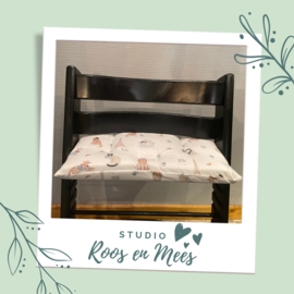 Tripp Trapp los zitkussen - katoen - poezen in Parijs