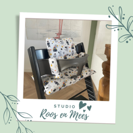 Stokke Steps kussenset - katoen - ridders en draken