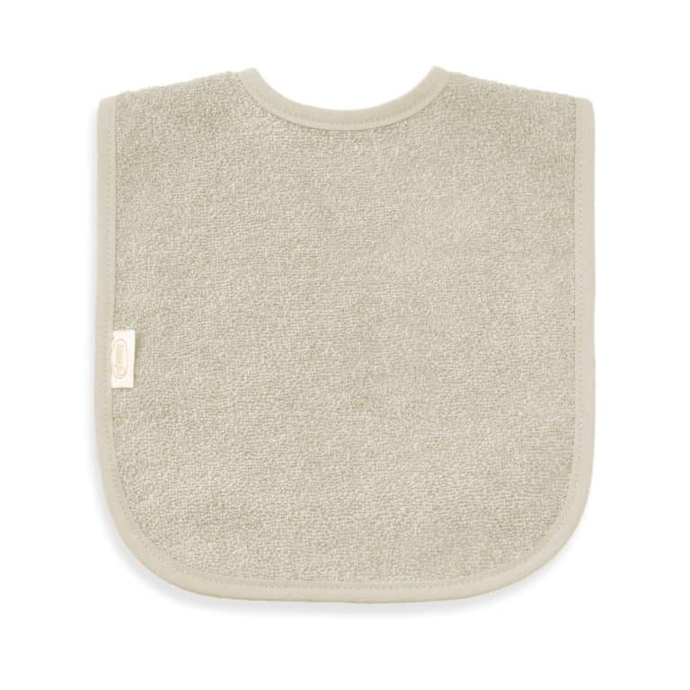 Katoenen slab - uni sandstone grey