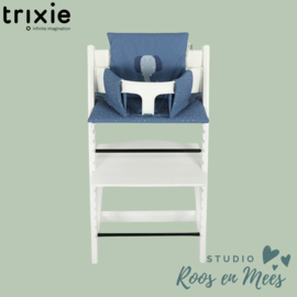 Tripp Trapp kussenset - afwasbaar - Trixie Mrs. Elephant