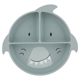 Siliconen bord met vakjes en zuignap - Trixie Mr. Shark