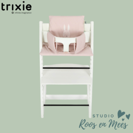 Tripp Trapp kussenset - afwasbaar - Trixie Mrs. Rabbit