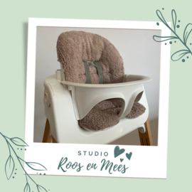 Stokke Steps kussenset - teddy stof - zand