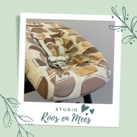 Tripp Trapp newbornset hoes - decoratiestof - abstracte figuren zand