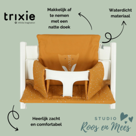 Tripp Trapp kussenset - afwasbaar - Trixie Mr. Fox