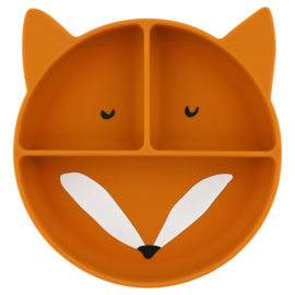 Siliconen bord met vakjes en zuignap - Trixie Mr. Fox