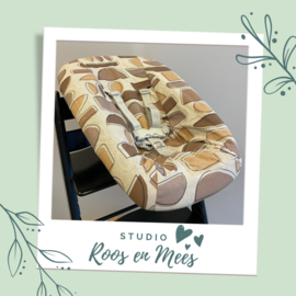 Tripp Trapp newbornset hoes - decoratiestof - abstracte figuren zand