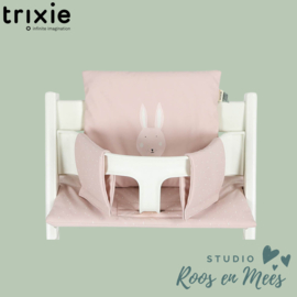 Tripp Trapp kussenset - afwasbaar - Trixie Mrs. Rabbit