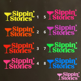 Sippin' Stories - totebag #07 - Zebra