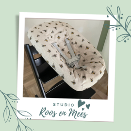 Tripp Trapp newbornset hoes - decoratiestof - bijtjes