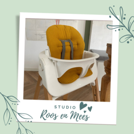 Stokke Steps kussenset - wafelstof - oker