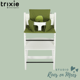Tripp Trapp kussenset - afwasbaar - Trixie Mr. Dino