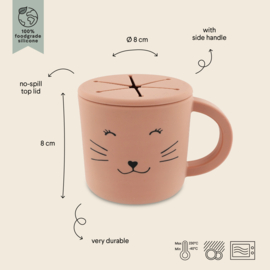 Siliconen snackbeker - Trixie Mrs. Cat