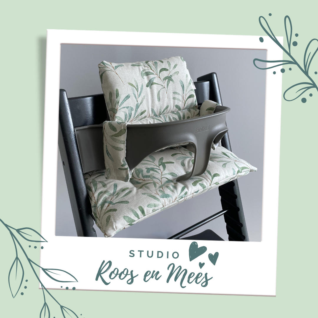 Tripp Trapp kussenset - decoratiestof - under the misletoe