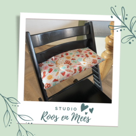 Tripp Trapp los zitkussen - katoen - bretz grijs