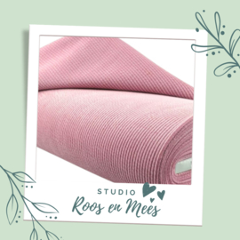 Tripp Trapp junior kussen - ribstof - oud roze