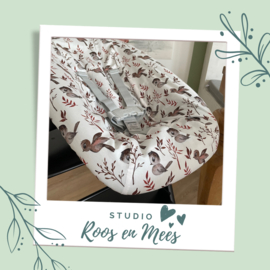 Tripp Trapp newbornset hoes - katoen - vogeltje