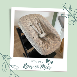 Tripp Trapp newbornset hoes - decoratiestof - getekende hondjes