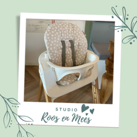 Stokke Steps kussenset - decoratiestof - mini madeliefjes